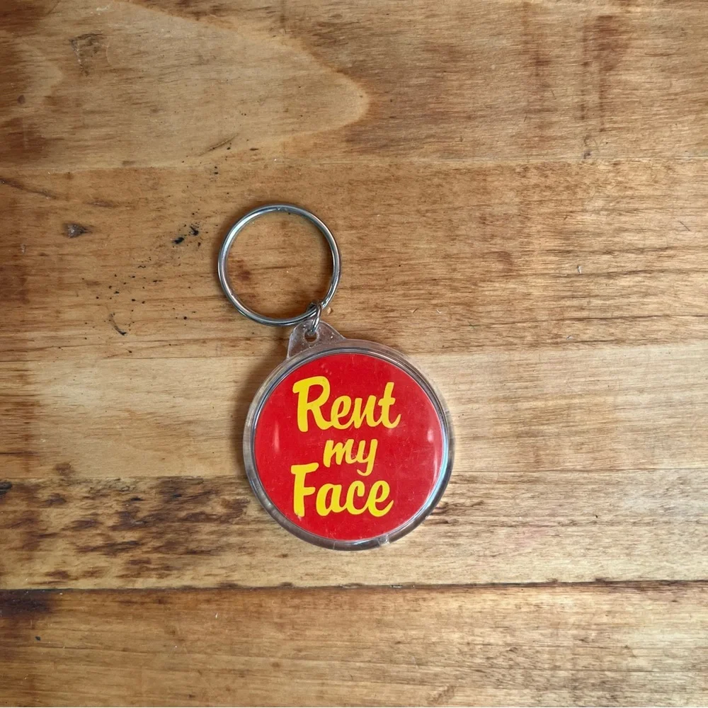 Supreme Rent My Face Keychain - Rare Vintage 2012